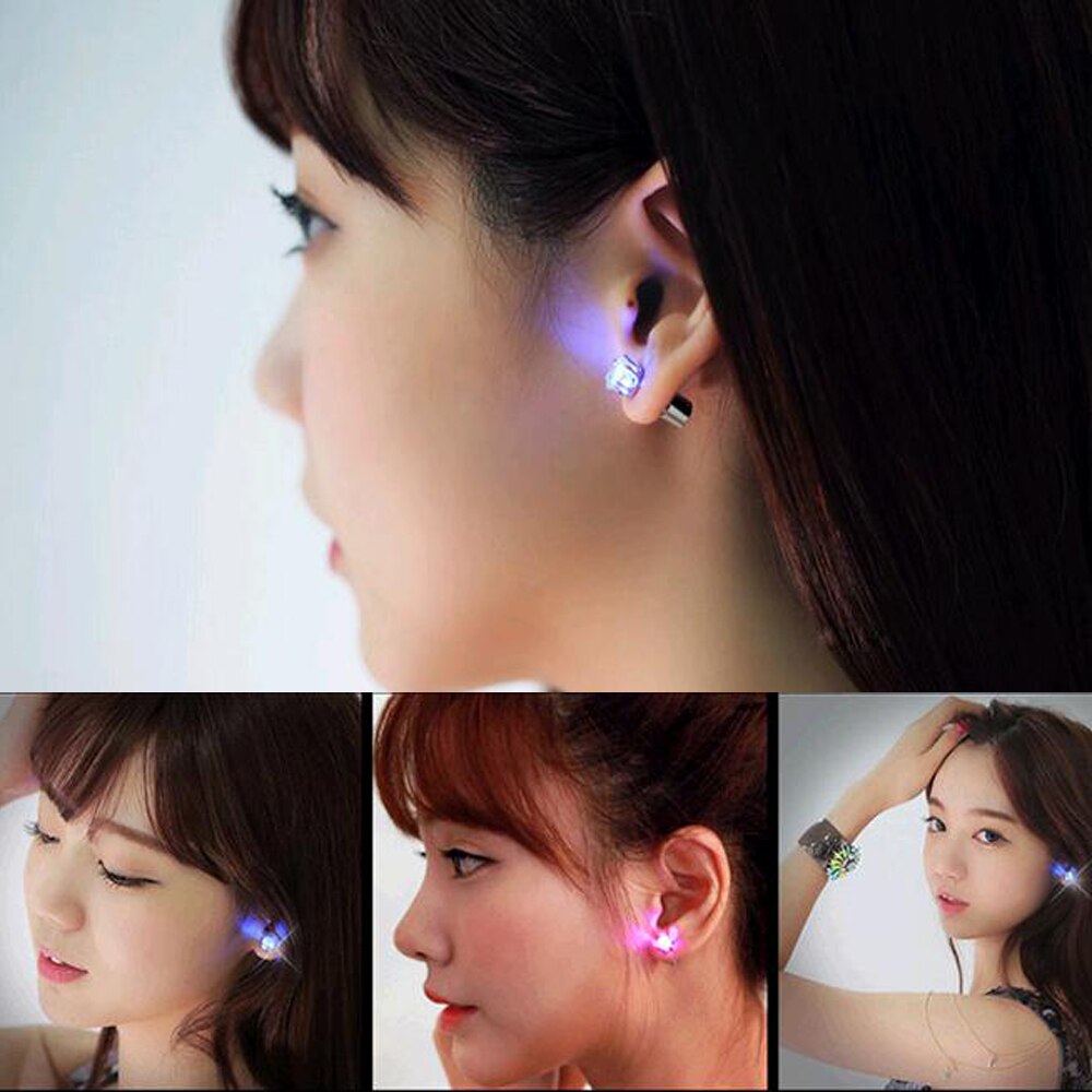 LED Glowing Crystal Earrings