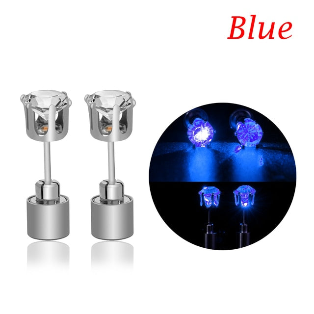 LED Glowing Crystal Earrings